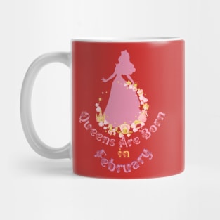 Queens Birthday in February Vintage  Essential Birthday Gift T-Shirt Mug